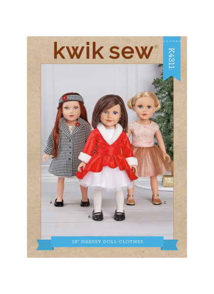 K4311 Kleidung Puppe, KwikSew