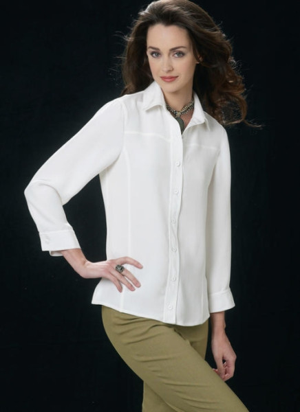 V8689 Damen Shirts, Schnittmuster von Vogue