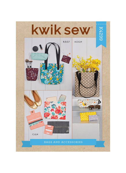 K4299 Taschen Accessoires, KwikSew