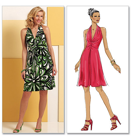 Butterick B5352 Kleid Schnittmuster OFP