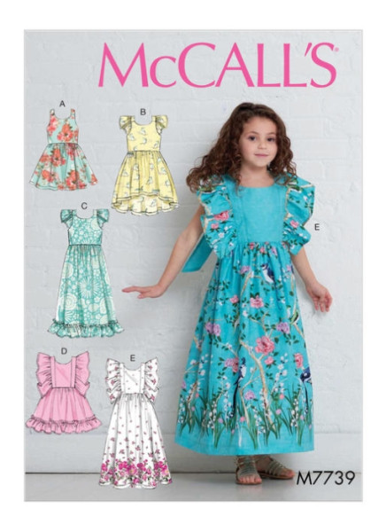 M7739 Mädchen Kleid, McCalls