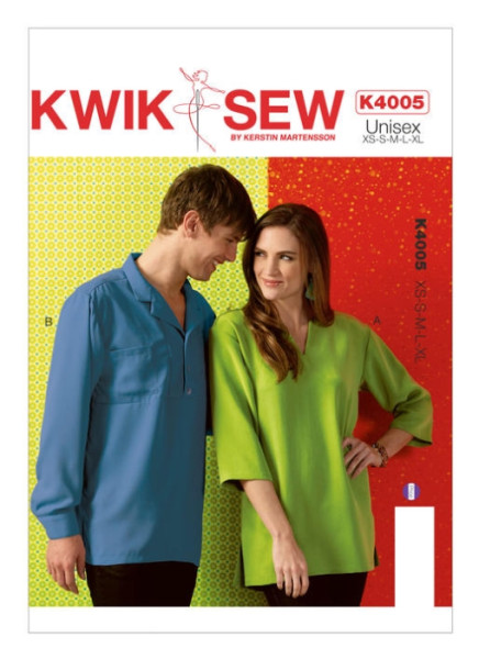 Shirts Unisex, KwikSew K4005