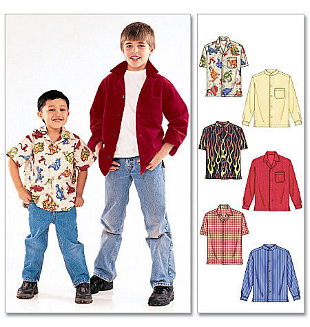 McCall OFP M6226 Kinder Shirts 6226 Schnittmuster OFP