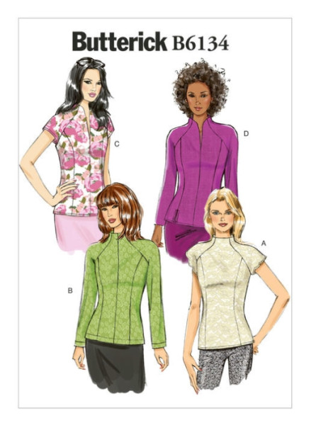 B6134 Damen Top, Butterick