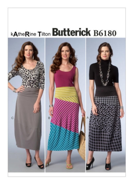 B6180 Damen Röcke, Butterick