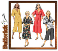 Butterick B5002 Damen Top, Kleid und Hose Schnittmust OFP Butterick B5002 Damen Top, Kleid und Hose Schnittmust OFP