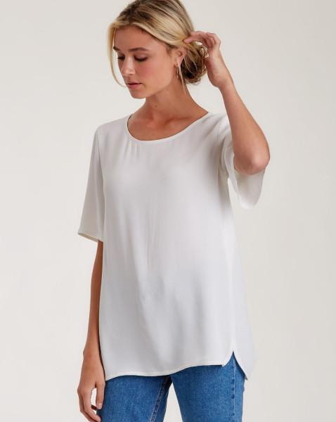 9107 Top mit Ärmelvariation , Simplicity