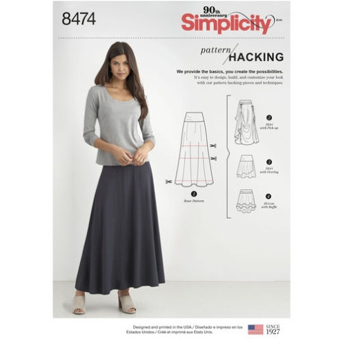 S8474 Damen Shirt, Simplicity