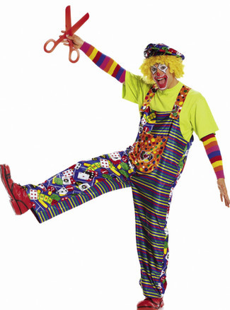 2453 Clown, Trägerhose, Burda