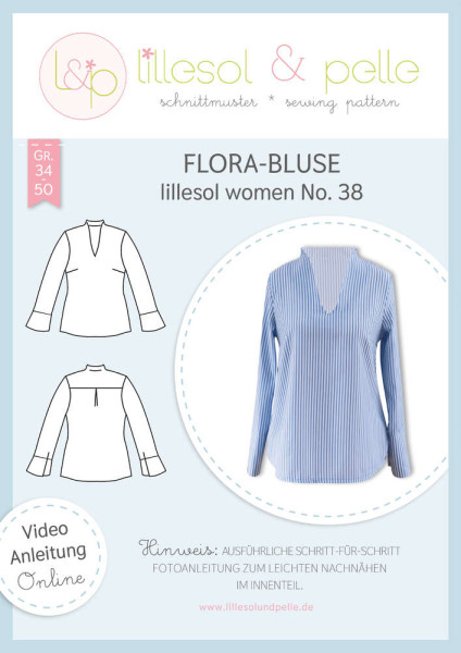 lillesol women No.38 Flora-Bluse
