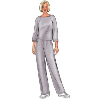 Vorschau: Butterick B4038 Freizeitanzug, Robe, Top, Hose und Bettdecke OFP Vorschau: Butterick B4038 Freizeitanzug, Robe, Top, Hose und Bettdecke OFP