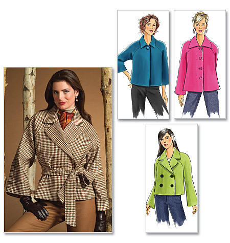 Butterick B4865 Jacket und Gürtel Schnittmuster OFP