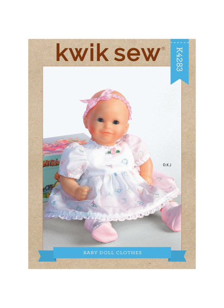 K4283 Kleidung Baby Puppe, KwikSew