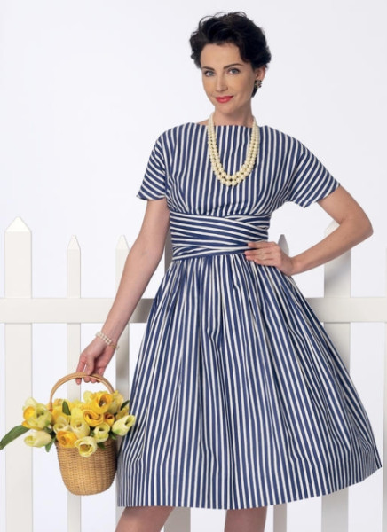 B6318 Damen Kleid, Butterick