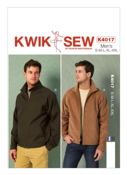 Jackett Herren, KwikSew K4017