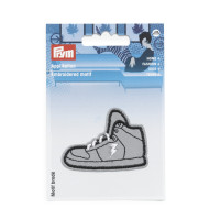 Applikation Reflex selbstklebend/aufbügelbar Turnschuh silber Applikation Reflex selbstklebend/aufbügelbar Turnschuh silber
