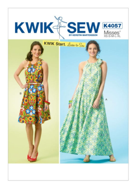 K4057 Damen Kleid, KwikSew