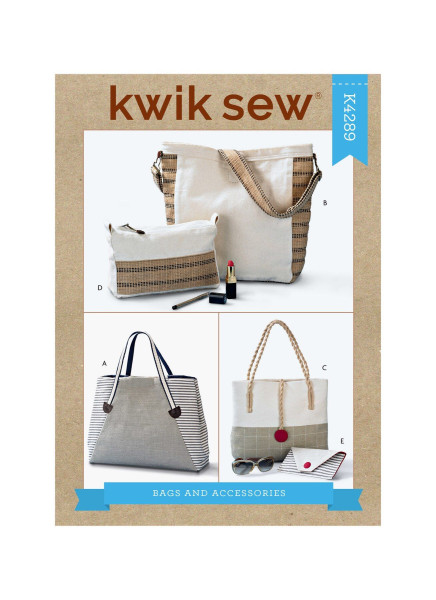 K4289 Taschen Accessoires, KwikSew