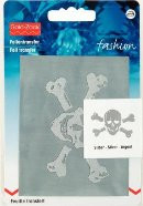 Folientransfer Totenkopf klein, silber, Prym 921302 OFP