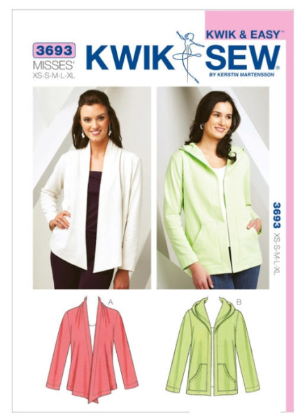 Damen Strickjacken, KwikSew K3693