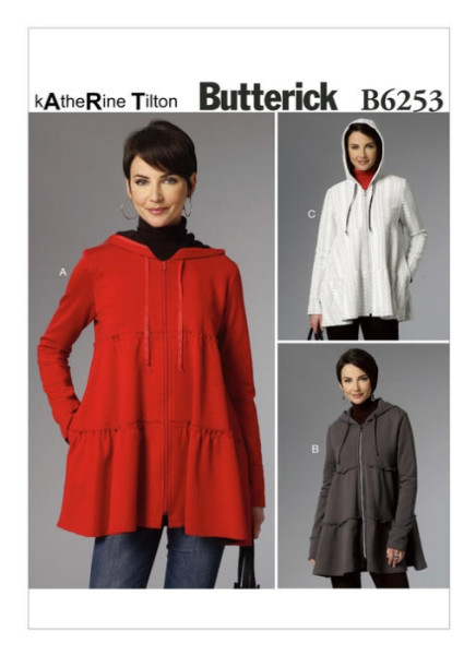 B6253 Jackett Damen, Butterick