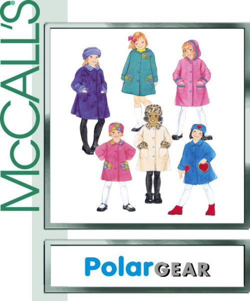 McCall M2403 Kinder und Mädchen Mantel AND Hut OFP