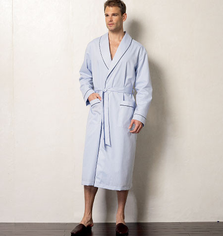 Vogue V8964 Herren Robe, Top, Shorts und Hose