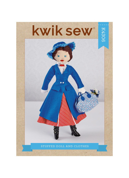 K4306 Kleidung Puppe, KwikSew