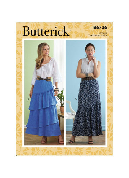 B6736 Damen Röcke, Butterick