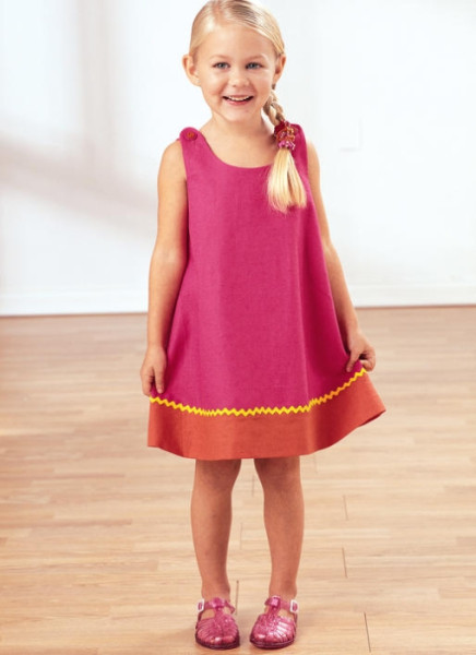 B3772 Baby, Kinder Kleid, Butterick