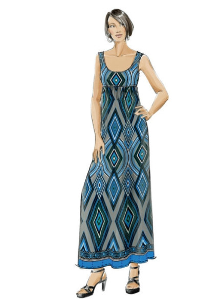 M5893 Damen Kleid, Schnittmuster von McCalls