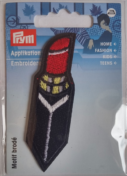 Appl. Lippenstift rot/schwarz