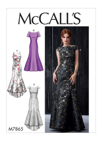 M7865 Damen Kleid, Schnittmuster von McCalls