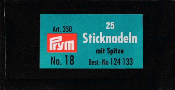 Sticknadeln mit Sp. ST 18 1,20 x 50 mm silberfarbig