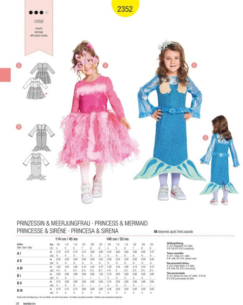 2352 Prinzessin und Meerjungfrau, Burda