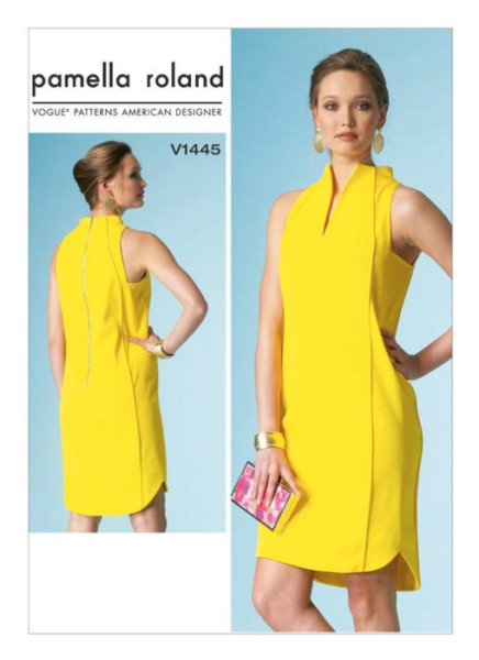 V1445 Damen Kleid, Schnittmuster von Vogue