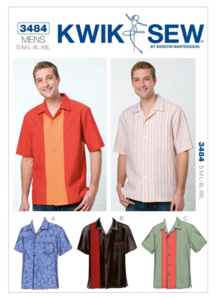 Herren Shirts, KwikSew K3484