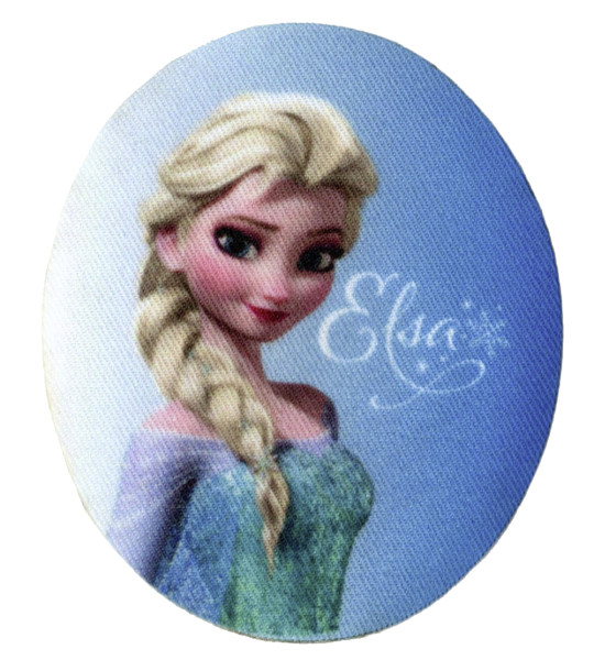 Frozen Elsa hellblau, Bügelbild