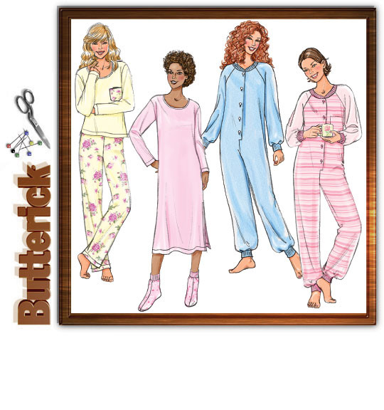 Butterick B4360 Overall, Top, Kleidchen, Hose und Socken OFP