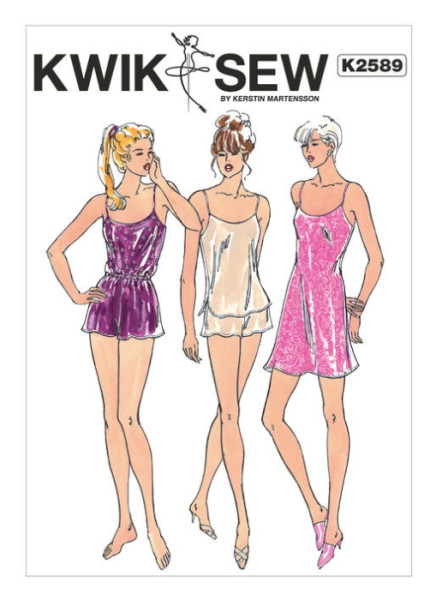 Damen Shorts Damen-Dessous Hemd, KwikSew K2589