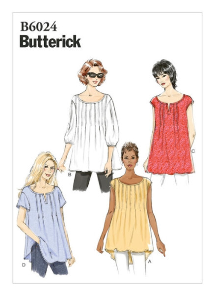 B6024 Damen Top, Butterick