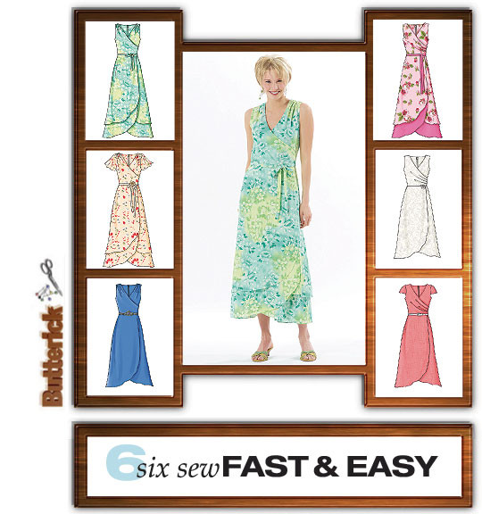 Butterick B4547 Kleid, Schnittmuster OFP