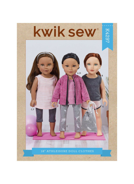 K4297 Kleidung Puppe, KwikSew