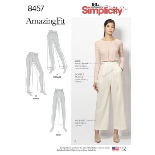 S8457 Damen, Schnittmuster von Simplicity