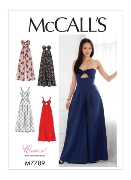 M7789 Damen Overall Kleid, McCalls