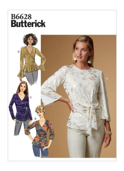 B6628 Damen Top, Butterick