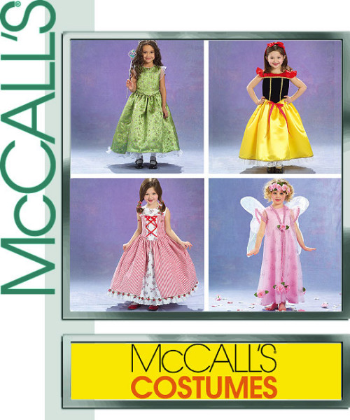 McCall's 5153 OFP Mädchen PRINCESS Kostüme (Schnittmuster) M5153 OFP