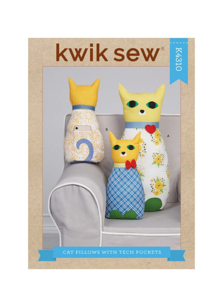 K4310 Katze Kissen, KwikSew