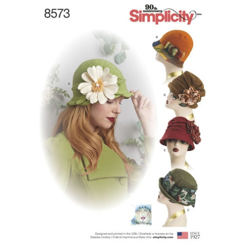 S8573 Damen Hüte, Simplicity