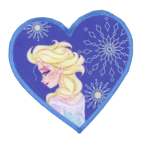Elsa im Herz, Bügelbild